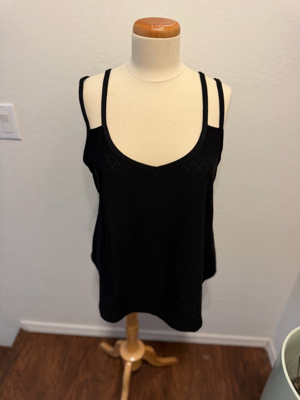 Zanzea Black Double-Strap Tank Top